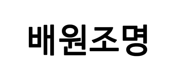 배원조명